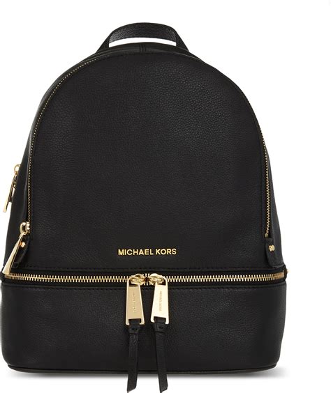 michael kors rucksack rhea schwarz|michael kors rhea wallet.